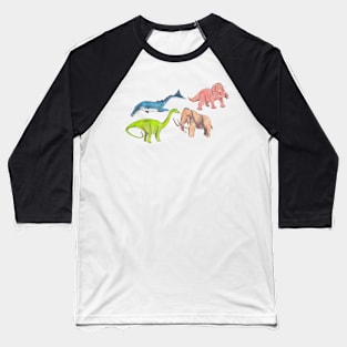 Prehistoric Pals Baseball T-Shirt